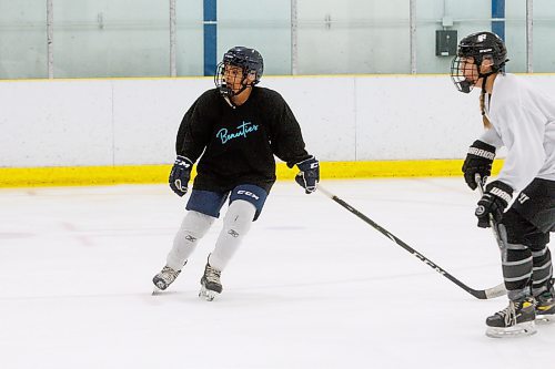 MIKE DEAL / WINNIPEG FREE PRESS
Sisters Larissa (pictured) and Hanna Pagdato (not pictured) will be representing Team Philippines at the Union women's ice hockey tournament in the United Arab Emirates next month.
See Josh Frey-Sam story
230824 - Thursday, August 24, 2023.