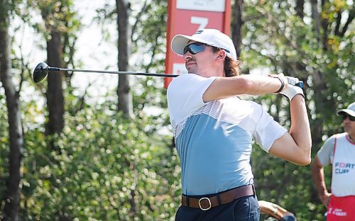 Mike Thiessen / Winnipeg Free Press 
Ryan McMillian, one of three Manitobans among 156 golfers, plays in the PGA Canada Fortinet Cup Championship. For Mike McIntyre. 230824 &#x2013; Thursday, August 24, 2023