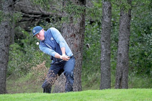 Josh McPhail defeated Mitch Foster 4 and 3 in the Tamarack golf tournament semifinals at Clear Lake Golf Course on Friday. (Thomas Friesen/The Brandon Sun)