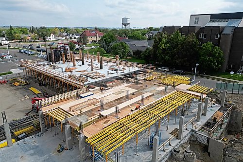 25082023
Construction to expand the Brandon Regional Health Centre continues on Friday. 
(Tim Smith/The Brandon Sun)