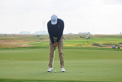 Mike Thiessen / Winnipeg Free Press 
Devon Bling plays in the PGA Tour Canada Fortinet Cup tournament at Southwood Golf and Country Club. For Mike McIntyre. 230825 &#x2013; Friday, August 25, 2023