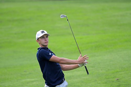 Grady Chuback won the Tamarack golf tournament junior title at Clear Lake Golf Course on Saturday. (Thomas Friesen/The Brandon Sun)