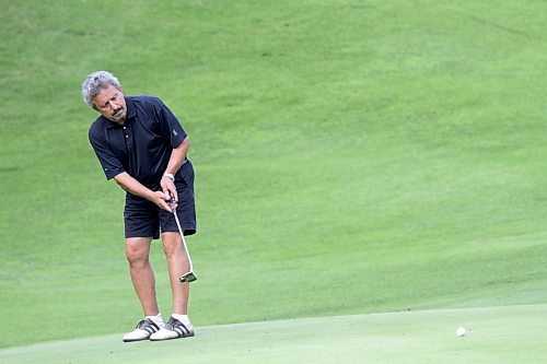 George Panagiotou defended his Tamarack golf tournament senior men's title at Clear Lake Golf Course on Saturday. (Thomas Friesen/The Brandon Sun)