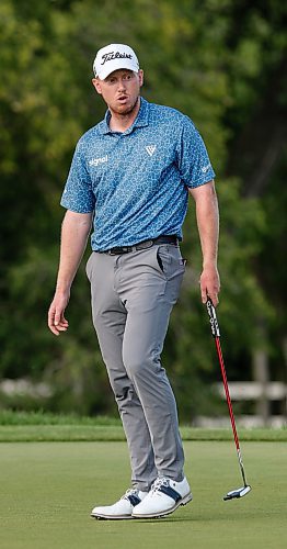 JOHN WOODS / WINNIPEG FREE PRESS
Hayden Springer winner of the Manitoba Open at the Southwood Golf Course in Winnipeg Sunday, August 27, 2023.

Re: mcintyre