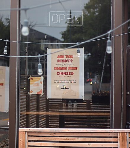 Mike Thiessen / Winnipeg Free Press 
Cinnzeo, a bakery with sites all across Canada, is opening in the former Maque location at 909 Dorchester Avenue. For Gabrielle Pich&#xe9;. 230821 &#x2013; Monday, August 21, 2023