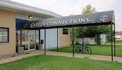 The exterior of Career Connections Inc., 710 – 3rd Street in Brandon on Monday. (Michele McDougall/The Brandon Sun)