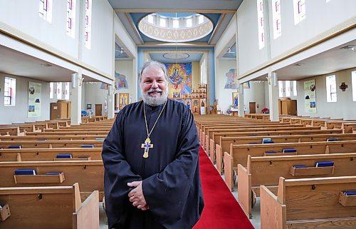RUTH BONNEVILLE / WINNIPEG FREE PRESS

FAITH - new bishop

Portrait of Rev. Michael Kwiatkowski inside the Ukrainian Catholic Parish of the Protection of the Blessed Virgin Mary, 965 Boyd Ave. for story on being newly appointed bishop of Ukrainian Catholic eparchy in New Westminster, BC.


Story: Winnipeg-born parish priest Rev. Michael Kwiatkowski is appointed bishop of the Ukrainian Catholic eparchy of New Westminster, BC

Reporter: Brenda Suderman

August 28th, 2023


