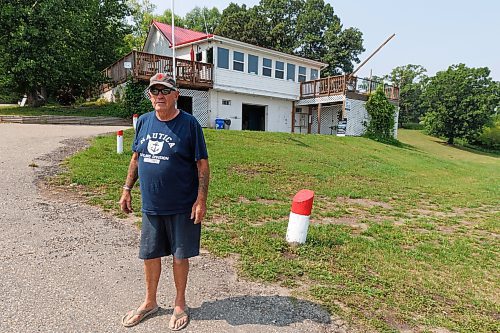MIKE DEAL / WINNIPEG FREE PRESS
Dennis Collingwood, the harbour master for the Pelican Lake Yacht Club in the town of Ninette, MB.
See Ben Waldman story
230815 - Tuesday, August 15, 2023.