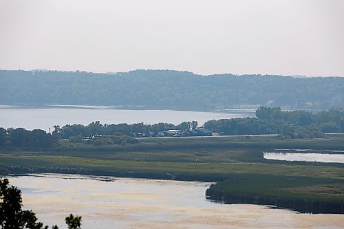 MIKE DEAL / WINNIPEG FREE PRESS
Pelican Lake and the town of Ninette, MB.
See Ben Waldman story
230815 - Tuesday, August 15, 2023.