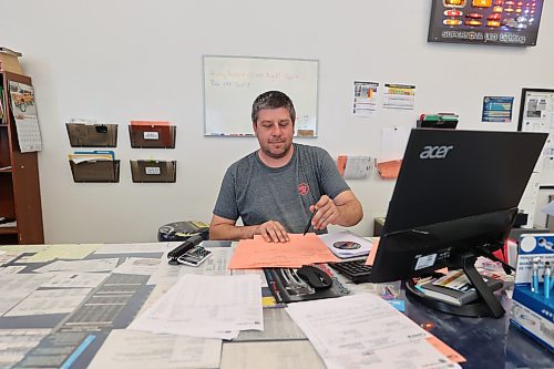 Auto Parts Central branch lead Matthew Fehr says that downtown Brandon can be a "sketchy" place. "You can’t even go to the bank by yourself. You’ve got to take someone with you.”  (Abiola Odutola/The Brandon Sun)