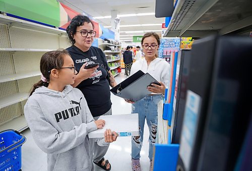 RUTH BONNEVILLE / WINNIPEG FREE PRESS

Standup - Buying school supplies

Sisters, Ambree (10yrs) and Aubree (11yrs), going into grades 6 &amp; 7, shop for back-to-school supplies with their mom, Cherise Cochrane at St. Vital Centre Tuesday. 


Sept  5th, 2023

