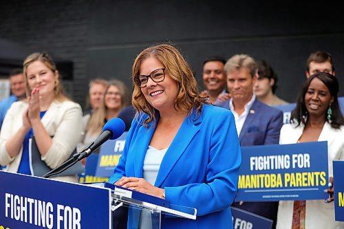 RUTH BONNEVILLE / WINNIPEG FREE PRESS

PC Leader Heather Stefanson and candidates make a campaign announcement at a press conference held outside Food Fare, 2285 Portage Ave. Tuesday. 


Sept  5th, 2023

