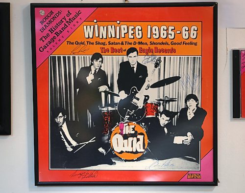 RUTH BONNEVILLE / WINNIPEG FREE PRESS
Drummer Len Fidkalo joined Winnipeg band the Quid in 1965. At the time, the band was one of Winnipeg’s biggest draws.