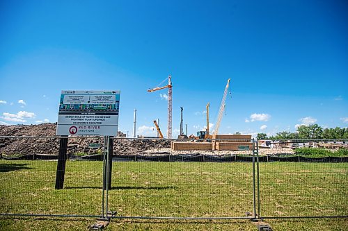 MIKAELA MACKENZIE / WINNIPEG FREE PRESS

Phase one construction for the north end sewage treatment plant in Winnipeg on Thursday, July 21, 2022. For Joyanne story.
Winnipeg Free Press 2022.