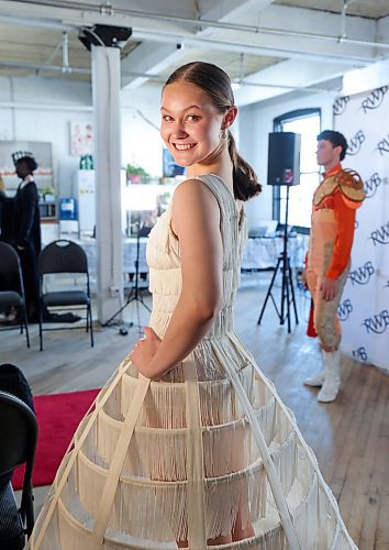 RUTH BONNEVILLE / WINNIPEG FREE PRESS

ENT - Snow White fashion

Local designer, Lennard  and Taylor Tara Birtwhistle, Associate Artistic Director &#x1803;anada&#x573; Royal Winnipeg Ballet host unique RWB fashion show at Lennard Taylor Studios  Thursday. 


Photo feature:  The RWB hosts a fashion-show preview of the costumes -- designed by French fashion icon Jean Paul Gauthier -- that will be featured in Snow White, which makes its Canadian premiere later this month. 

Snow White &#x420;Fashion Feature
Lennard Taylor Design Studios


Castng

Taisi Tollasepp Snow White
Logan Savard The Prince
Jaimi Deleau The Queen
Ka&gt;e Bonnell The Mother
Alanna McAdie Cat-Gargoiles
Julianna Generoux Cat-Gargoiles
Joshua Hidson The King


Sept  7th, 2023

