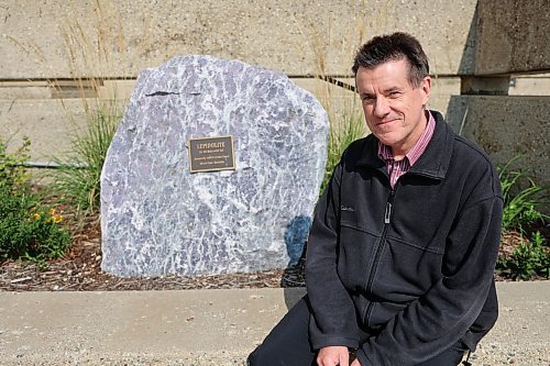 Brandon University's Geology chair Simon Pattison. (Abiola Odutola/The Brandon Sun)