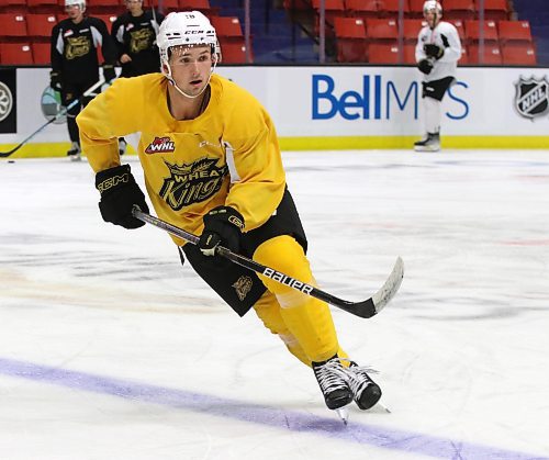 Veteran Brandon Wheat Kings forward Rylen Roersma will be looking for a change of luck to accompany his change in number from 11 to 18. (Perry Bergson/The Brandon Sun)
Sept. 21, 2023