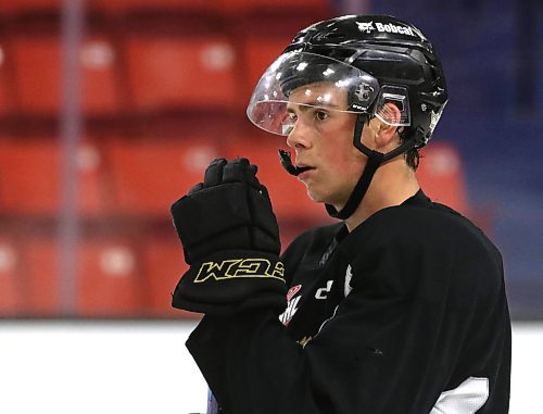 Defenceman Luke Shipley had an immediate impact on the Brandon Wheat Kings after being acquired last season. (Perry Bergson/The Brandon Sun)
Sept. 21, 2023