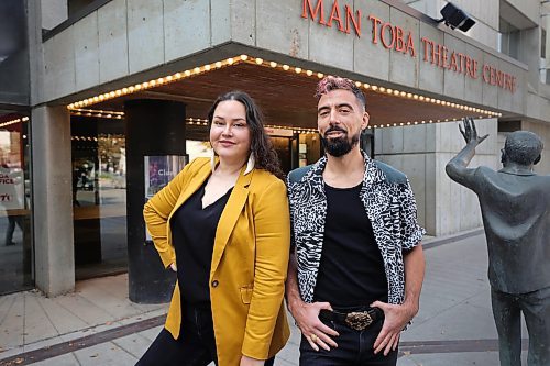 RUTH BONNEVILLE / WINNIPEG FREE PRESS

ENT - Pimootayowin Creators Circle

Photo of  Eric Plamendon and Victoria Pettie outside RMTC.


Victoria Perrie and Eric Plamendon were two of the six participants in this year&#x573; Pimootayowin Creators Circle, a weekly mentorship program established by the RMTC to nurture Indigenous voices and storytelling in theatre. 


Reporter: Ben Waldman

Sept 20th, 2023
