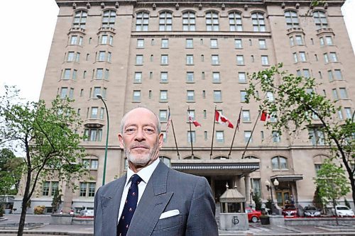 John Perrin’s family owned the Hotel Fort Garry when it was taken for tax sale — but as the family says the taxes were based on a wildly inflated assessment. He wants an apology from the province. (MIKE DEAL / WINNIPEG FREE PRESS)