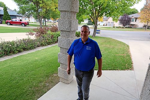 Former Brandon Police Service Chief Wayne Balcaen, seen here in the Linden Lanes area, is vying to be the next Progressive Conservative MLA for Brandon West after the retirement of incumbent Reg Helwer. (Colin Slark/The Brandon Sun)