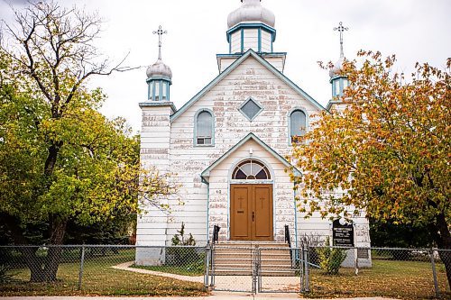 MIKAELA MACKENZIE / WINNIPEG FREE PRESS

Holy Ghost Ukrainian Catholic Church, which was targeted by thieves (who stole essential items including food and toilet paper) this week, on Friday, Sept. 22, 2023. The small Winnipeg church is preparing for a perogy fundraiser happening next Friday. For Malak story.
Winnipeg Free Press 2023