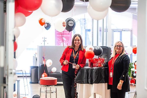 MIKAELA MACKENZIE / WINNIPEG FREE PRESS

Teresa Woyna, general manager (left), and Nina Patenaude, admin coordinator, at Coca-Cola Canada Bottling (which is celebrating its fifth anniversary) on Monday, Sept. 25, 2023. For Gabby story.
Winnipeg Free Press 2023.