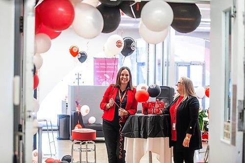 MIKAELA MACKENZIE / WINNIPEG FREE PRESS

Teresa Woyna, general manager (left), and Nina Patenaude, admin coordinator, at Coca-Cola Canada Bottling (which is celebrating its fifth anniversary) on Monday, Sept. 25, 2023. For Gabby story.
Winnipeg Free Press 2023.