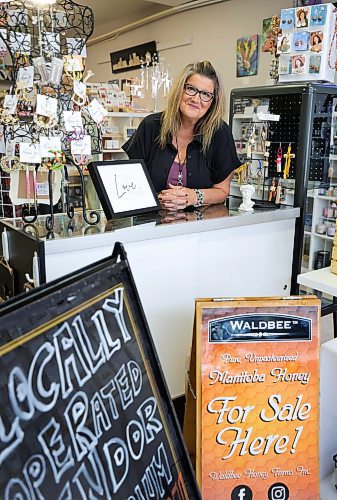 RUTH BONNEVILLE / WINNIPEG FREE PRESS
Amanda Woodard’s venture, L.O.V.E. (which stands for Locally Operated Vendor Emporium), is about to celebrate the first anniversary of its Main Street location. 