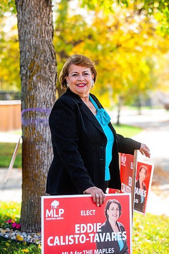 MIKAELA MACKENZIE / WINNIPEG FREE PRESS

Liberal candidate Eddie Calisto-Tavares at her home on Tuesday, Sept. 26, 2023. For Danielle story.
Winnipeg Free Press 2023.