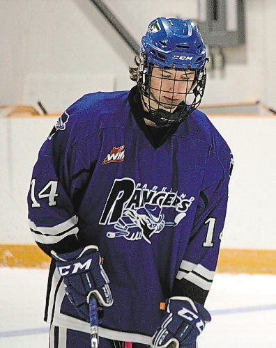 Hayden&#xa0;Seib&#xa0;of&#xa0;Russell&#xa0;will be one of the players expected to produce offensively for the Parkland Rangers this season. (Brandon Sun file photo)