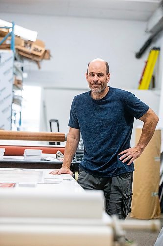 MIKAELA MACKENZIE / WINNIPEG FREE PRESS

Don Gaye, owner of The Sign Source, in his shop on Thursday, Sept. 28, 2023. For Maggie story.
Winnipeg Free Press 2023.