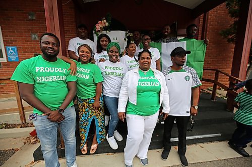 Some of the organizing team of the event (Abiola Odutola/The Brandon Sun)