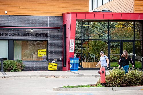 MIKAELA MACKENZIE / WINNIPEG FREE PRESS

The Sturgeon Heights Community Centre (Kirkfield Park) voting location on election day in Winnipeg on Tuesday, Oct. 3, 2023. For &#x2014; story.
Winnipeg Free Press 2023.