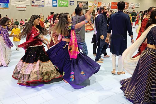 Participants (both young and old) danced at the festival.  (Abiola Odutola/The Brandon Sun)