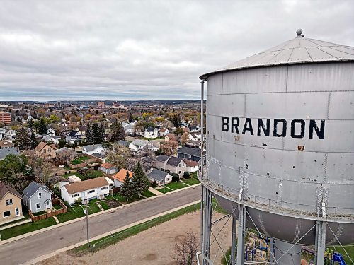 10102023
The city of Brandon seen from the air over Rideau Park. (Tim Smith/The Brandon Sun)