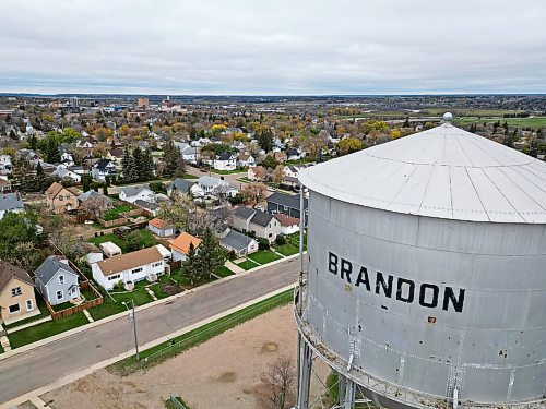 10102023
The city of Brandon seen from the air over Rideau Park. (Tim Smith/The Brandon Sun)