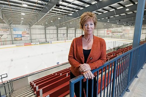 “We’ve got two sheets of ice, so if we had to shut down for a full shift that’s (up to) 16 slots of ice that would need to be cancelled…. It’s a lot of revenue for us and a lot of heartbreak for the kids,” said Margie Reis, assistant general manager of Seven Oaks Sportsplex. (Mike Deal/Winnipeg Free Press)

