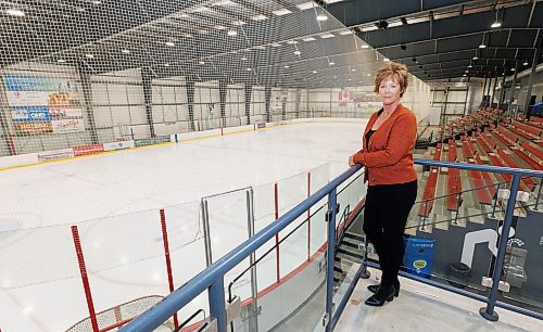 MIKE DEAL / WINNIPEG FREE PRESS
Margie Reis, Assistant General Manager of Seven Oaks Sportsplex.
A new motion headed to EPC tomorrow notes &#x201c;there is a lack of certified arena operators within Winnipeg and the Province of Manitoba due to the current certification process and regulations administered by Inspection and Technical Services Manitoba.&#x201d; Margie Reis, Assistant General Manager of Seven Oaks Sportsplex, said the shortage has been bad for about four years and her rink has at times come within hours of closing before it found staff. She said the exam has a very high failure rate and exceeds what&#x2019;s actually needed to safely run arenas and avoid the heartbreak of cancelling on kids. 
See Joyanne Pursaga story
231016 - Monday, October 16, 2023.