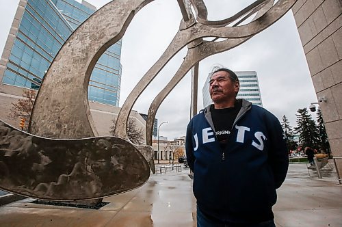 JOHN WOODS / WINNIPEG FREE PRESS
Brian Anderson, who was exonerated in July for the 1973 murder of Ting Fong Chan, is photographed outside the Manitoba law courts in Winnipeg after the bail hearing of his cousin Clarence Woodhouse Monday, October 23, 2023. 

Anderson and three other men were convicted in March 1974 of the July 1973 murder. Anderson and another man were exonerated of the murder in July, one has died and Anderson’s cousin Clarence Woodhouse is the last to have his conviction overturned. 

Reporter: Katrina