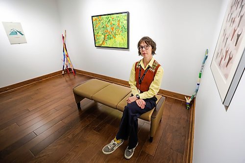 RUTH BONNEVILLE / WINNIPEG FREE PRESS

ENT - Planet Love

Portrait of Planet Love curator,  Hannah Godfrey, at  Buhler Gallery, (main floor St Boniface Hospital).  

Subject: Hannah Godfrey (hannah_g) is the curator of Planet Love, a multidisciplinary art exhibition about climate change aimed at &quot;encouraging people to engage in preserving our planet with hope and resolve.&quot;

Artwork in the photo: From Left to Right

Moneca-Sinclaire, Nature sticks wrapped in color. 

Darren Stebeleski, For Every Rooftop A Garden

Moneca-Sinclaire, Nature sticks wrapped in color. (In corners).

Phil Brake, Arancio #2

Colleen Cutshall, The Great Race (right)

Eva Wasney's story. 

October 19th, 2023