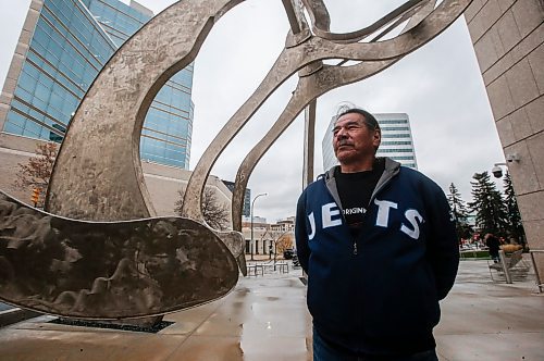 JOHN WOODS / WINNIPEG FREE PRESS
Brian Anderson, who was exonerated in July for the 1973 murder of Ting Fong Chan, is photographed outside the Manitoba law courts in Winnipeg after the bail hearing of his cousin Clarence Woodhouse Monday, October 23, 2023.
Anderson and three other men were convicted in March 1974 of the July 1973 murder. Anderson and another man were exonerated of the murder in July, one has died and Anderson’s cousin Clarence Woodhouse is the last to have his conviction overturned.
Reporter: Katrina