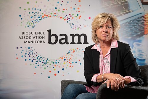 ALEX LUPUL / WINNIPEG FREE PRESS  



Kim Kline, president of Bioscience Association Manitoba, said Manitoba biotech companies pivoted during the pandemic and thrived while many others sectors did not.