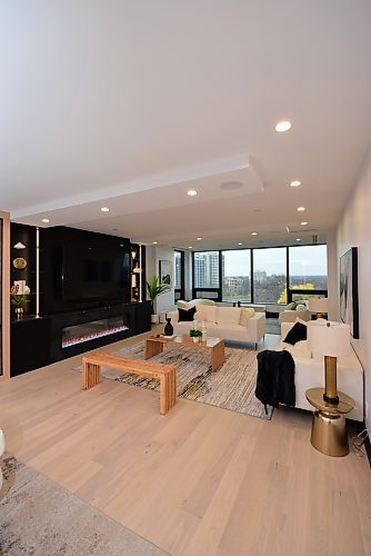 Photos by Todd Lewys / Winnipeg Free Press
The great room in this luxury condo is simply exquisite.