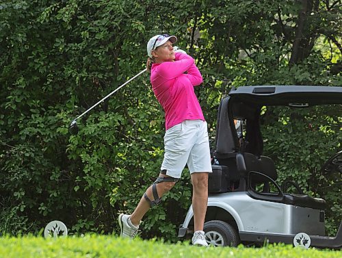 Mike Thiessen / Winnipeg Free Press 
Rhonda Orr was the winner of the Hobson Financial Women&#x2019;s Senior Tournament at St. B Golf Club. For Donald Stewart. 230804 &#x2013; Friday, August 4, 2023