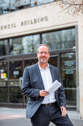 MIKAELA MACKENZIE / WINNIPEG FREE PRESS

Councillor John Orlikow, who has returned to work after a medical leave, at City Hall on Wednesday, Oct. 25, 2023. For Joyanne story.
Winnipeg Free Press 2023.