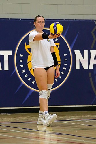 Avery Burgar the the Brandon University Bobcats welcome the Alberta Pandas to the Healthy Living Centre for their Canada West women's volleyball home opener tonight at 6 o'clock. (Thomas Friesen/The Brandon Sun)