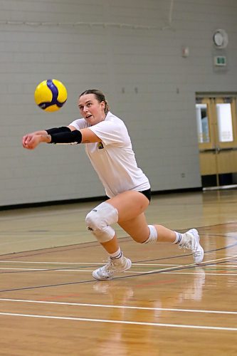 Avery Burgar the the Brandon University Bobcats welcome the Alberta Pandas to the Healthy Living Centre for their Canada West women's volleyball home opener tonight at 6 o'clock. (Thomas Friesen/The Brandon Sun)