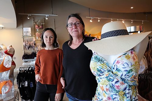 RUTH BONNEVILLE / WINNIPEG FREE PRESS

Biz - Small biz troubles

Photo of Ce Soir Lingerie owner, Carol Yaschuk (glasses) with her manager, Malina Tillberg, in store for story on how the pandemic loans need to be paid back in Dec.

After being a successful small business for over 20 years, Yaschuk gets emotional as she talks about the dire circumstances with her manager during photo shoot Monday. 

See Carol's story.  


October 30th, 2023