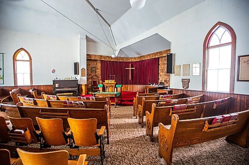 MIKAELA MACKENZIE / WINNIPEG FREE PRESS

Zion-Calvin United Church in Darlingford, Manitoba on Monday, Oct. 30, 2023. For Jen story.
Winnipeg Free Press 2023.